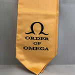 Order of Omega graduation honor stole
